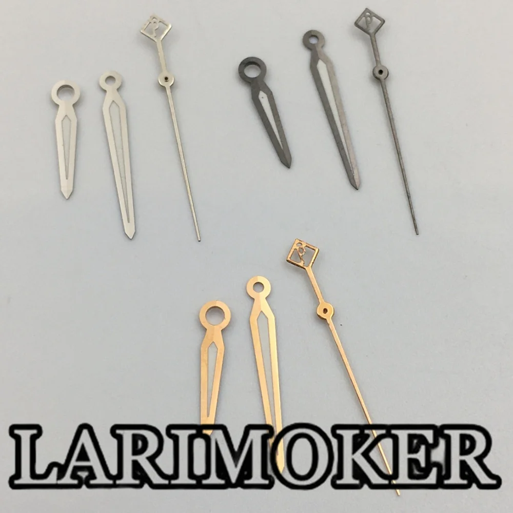 

LARIMOKER GMT Hand Fittings Green Luminous Pointer for GMT Watches NH35 NH36 NH38 ETA2836 2824 PT5000 Movement