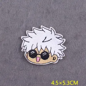 بقع أنيمي يابانية على الملابس ، كالسيفر الحديد على بقع التطريز للملابس ، DIY بالمنشار رجل المشارب زين التبعي أفضل 10 ملابس مبيعا للتطريز - No8