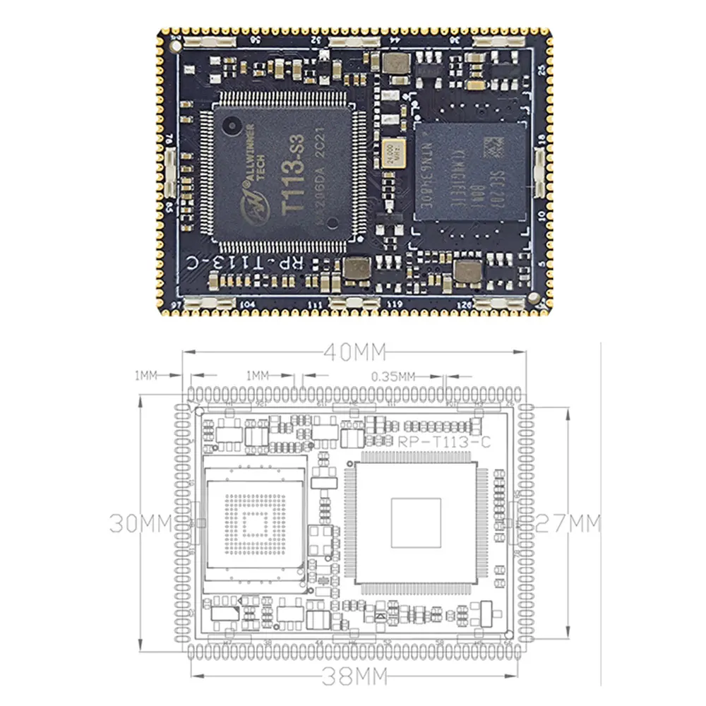 RP-T113 Allwinner T113-S3 development board T113-S3 dual-core linux board