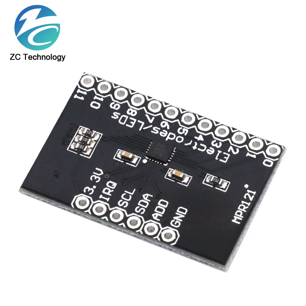 MPR121 Breakout V12 Capacitive Touch Sensor Controller Module I2C Interface keyboard Development Board for arduino