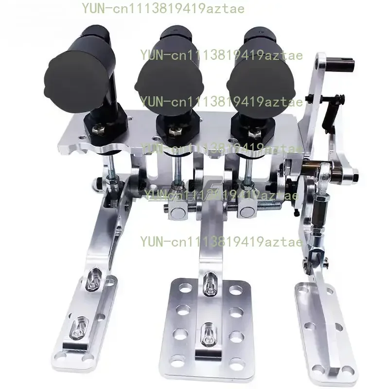 High Performance Racing Floor Mounted Billet Aluminum Pedal Brake Hydraulic Accelerator Throttle Box