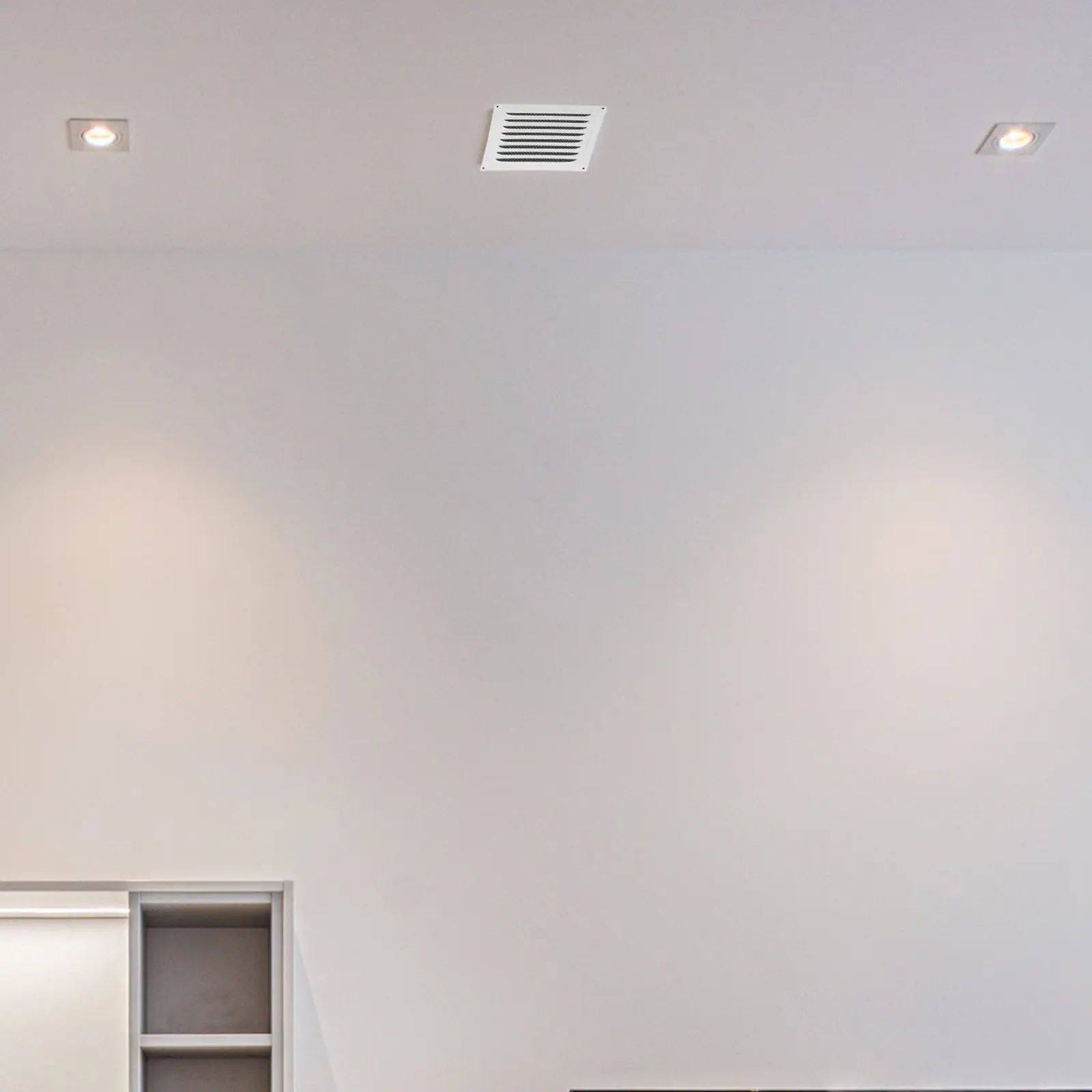 Louvered Stainless Steel Vent Cover Breathable Rainproof for Attic Vent Screen Garage Wall Ceiling Kitchen Exhaust Air Grille