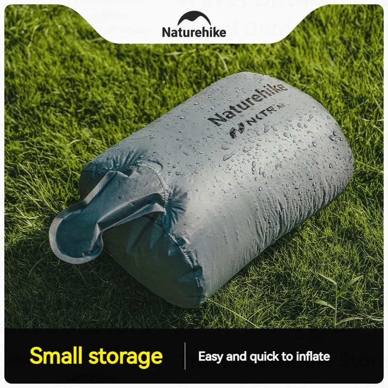 

Naturehike Сверхлегкая надувная сумка для кемпинга, портативная складная подушка безопасности для улицы, универсальный спальный коврик, матрасы, быстрая инфляция