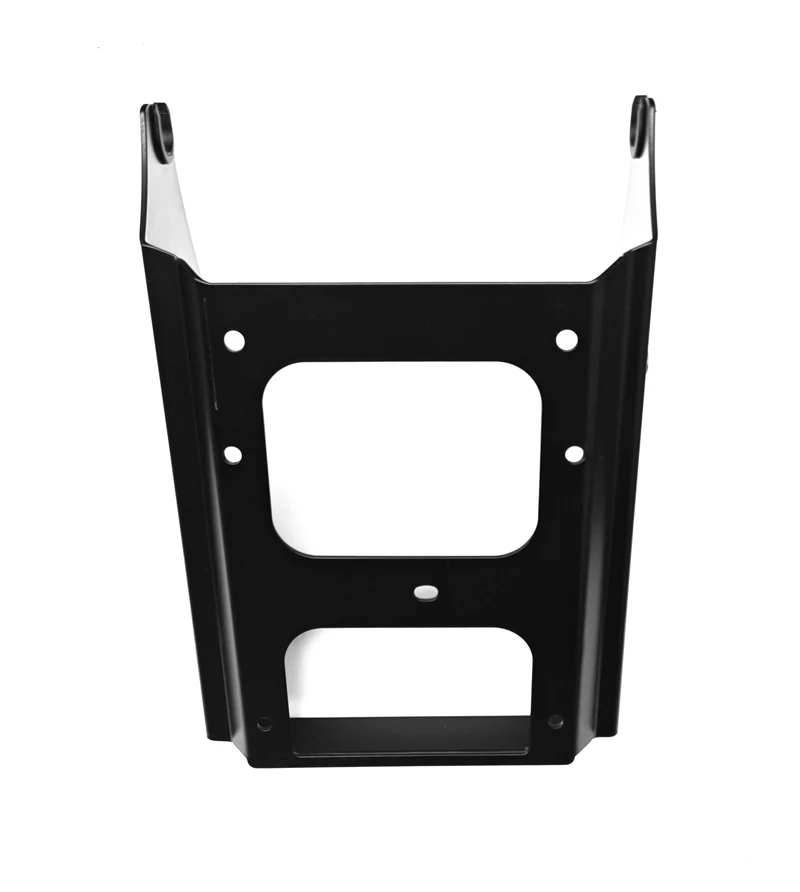 HCMT Detachable Trunk Mount 2-Up Tour Pack Mount Luggage Rack Compatible Harley Touring 2009-2013(Black)