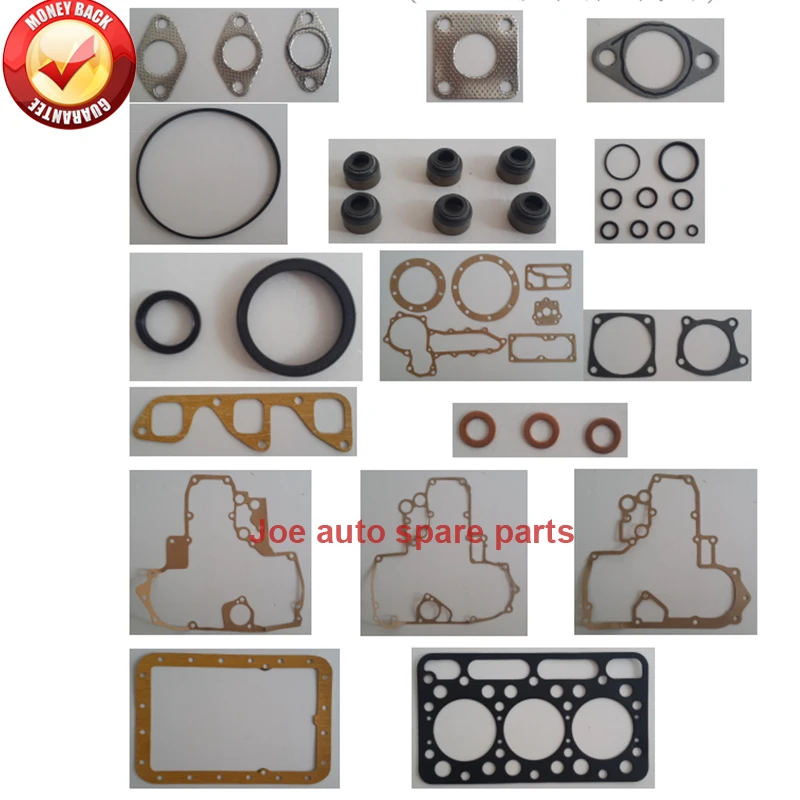 L2201 3D78 complete Overhaul engine full gasket set kit for Kubota