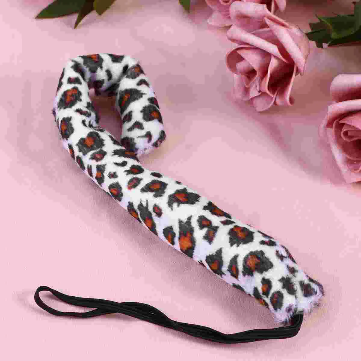 3Pcs Kids Cat Ears Headband Bow Ties Tail Set Party Cosplay Costume ( Leopard Print) cat cosplay cat cosplay set