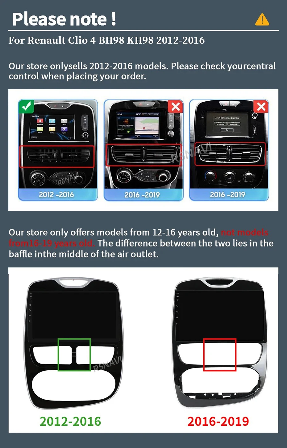 Android 16 CarPlay Stereoanlage für Renault Clio 4 BH98 KH98 2012-2016 2K QLED Android Autoradio Multimedia-Videoplayer GPS AI-Sprachsteuerung – Detail 3