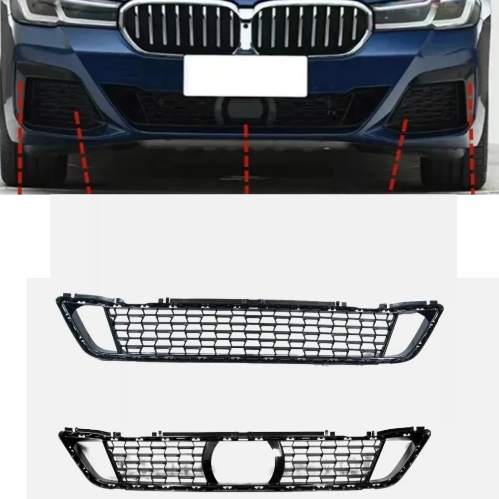 

Решетка переднего бампера 51118098664 Для BMW 5 серии G30 M 2021-2023 гг., спортивная версия