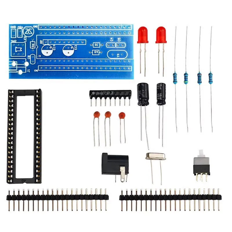 51 Microcontroller Core Board Minimum System Board Development Board Learning Board Welding Electronics Components