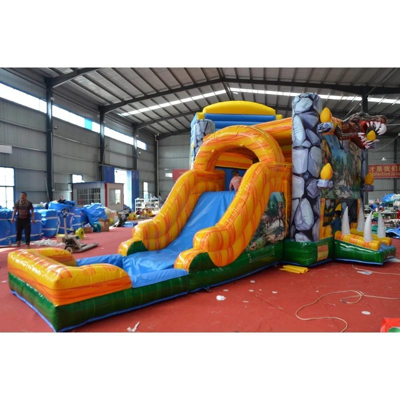 Dinosaur-themed Inflatable Playgrounds Offer a One-stop Rental Experience for Holiday Events, Outdoor Celebrations, and More.