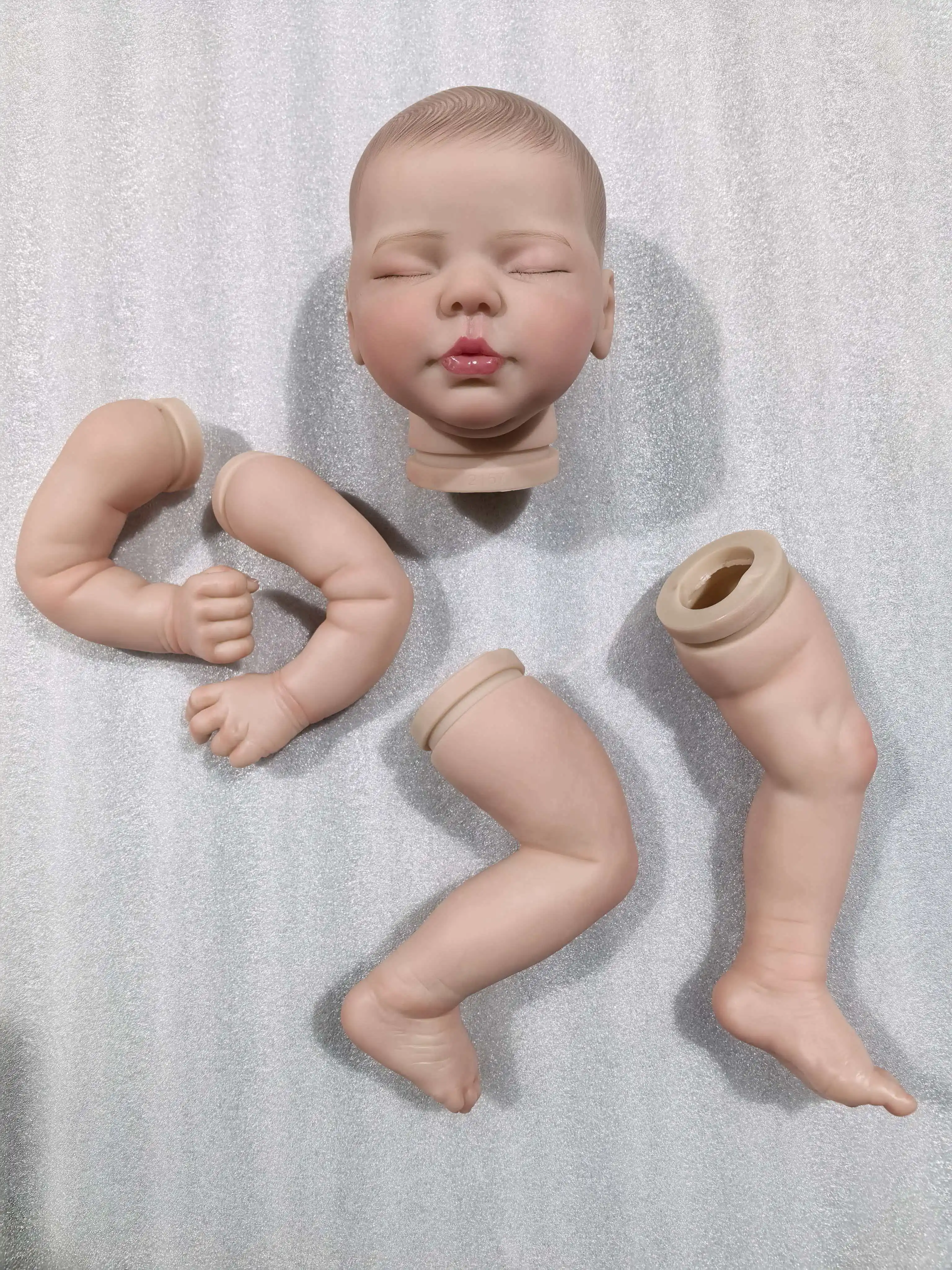 

NPK 20inch Finished Doll Size Already Painted Kits Valentina Very Lifelike Baby Doll with Many Details Veins