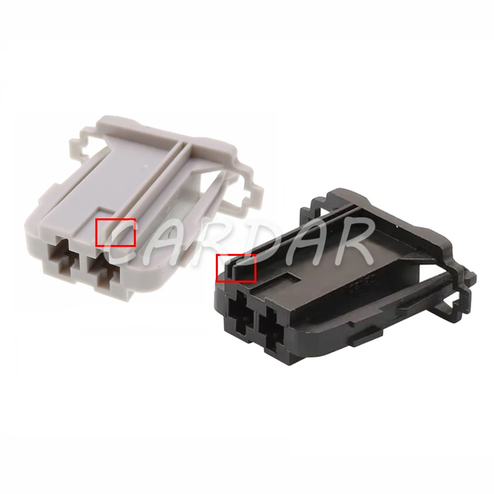 1 Set 2 Pin Automobile Wire Harness Socket Car Waterproof Plug Auto Modification Connector Accessories AC Assembly