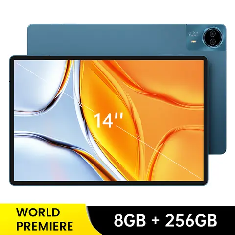 Teclast T70 태블릿, 14 인치 FHD 디스플레이, 안드로이드 14 MTK 헬리오 G99, 8GB, 256GB, 10000mAh 배터리, 18W, 4G LTE 글로벌 버전