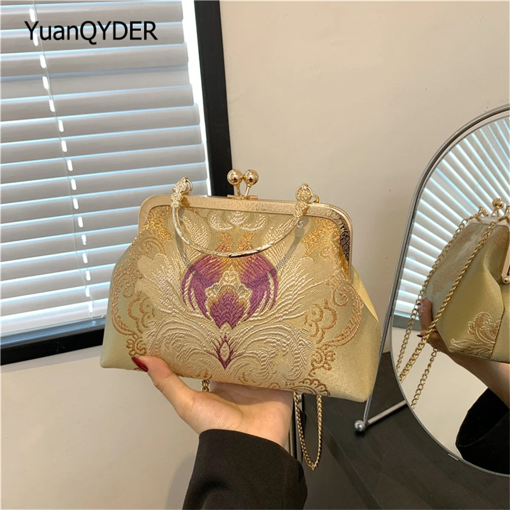

Fashion Embroidery Design Quality PU Leather Ladies Handbag Luxury Designer New Multifunctional Ladies Shoulder Crossbody Bags