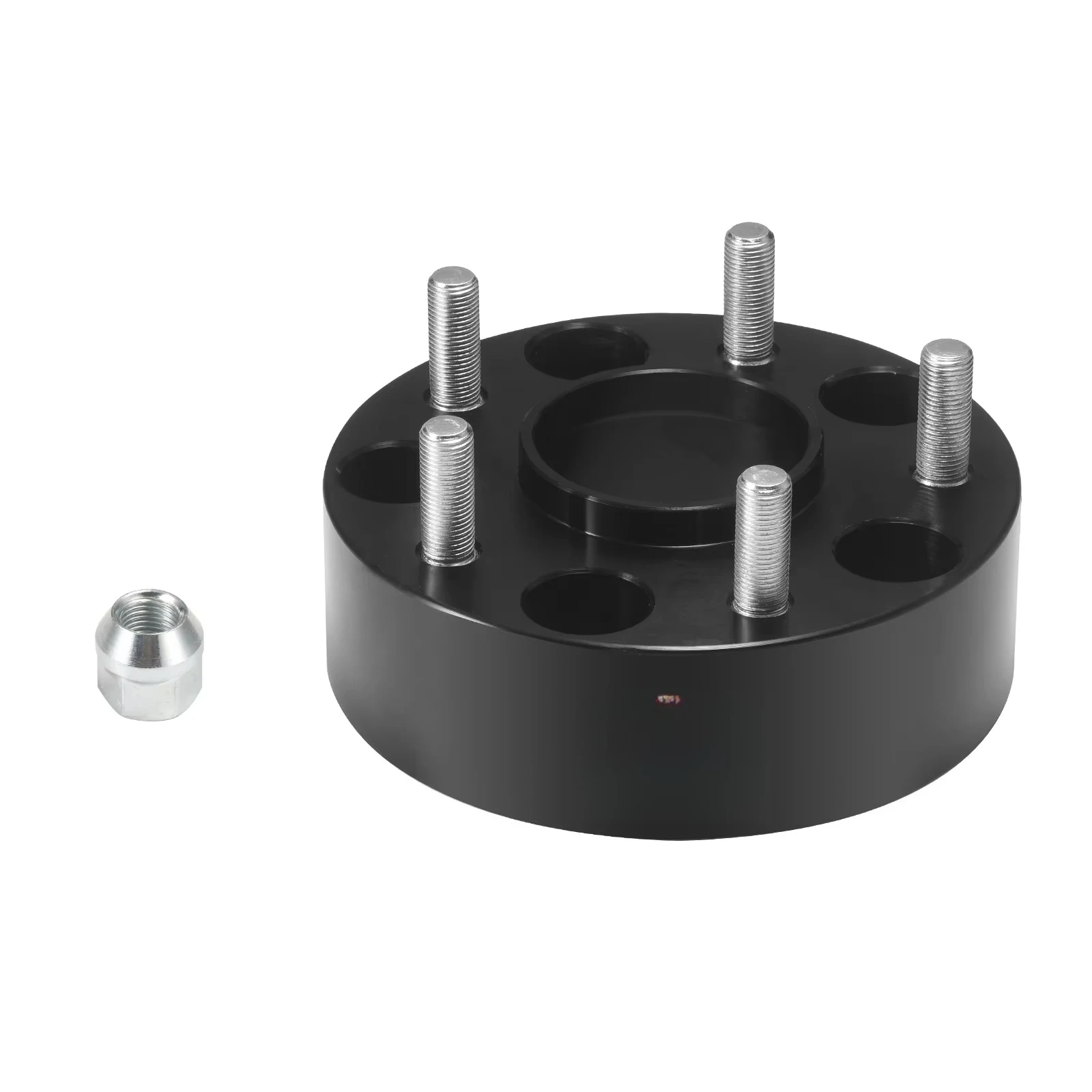 Wheel Spacer  Aluminum Wheelcentric Adapter Pair 5x5 Bolt Pattern 1.75 Inch Thick for  2018-UP Wrangler JL & Rubicon