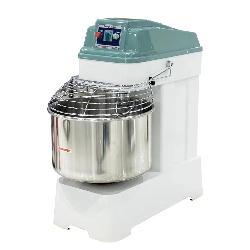 Máquina de padaria 5kg 10kg 25kg 50kg misturador de massa espiral industrial comercial para fazer pão
