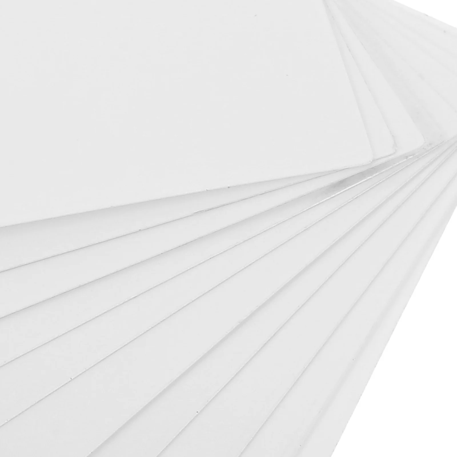 10pcs Heat Transfer Business Blanks Dual Side Sublimation Printable Plastic Name Cards Faderesistant Flexible Blank Cards For