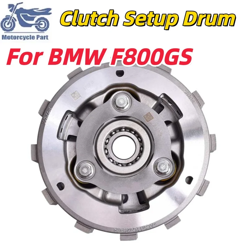 Motorcycle Sliding Clutch For BMW F800GS F 800GS Complete Slipping Clutch Setup Drum Assembly Bakelite Sheets Steel Plates Kit