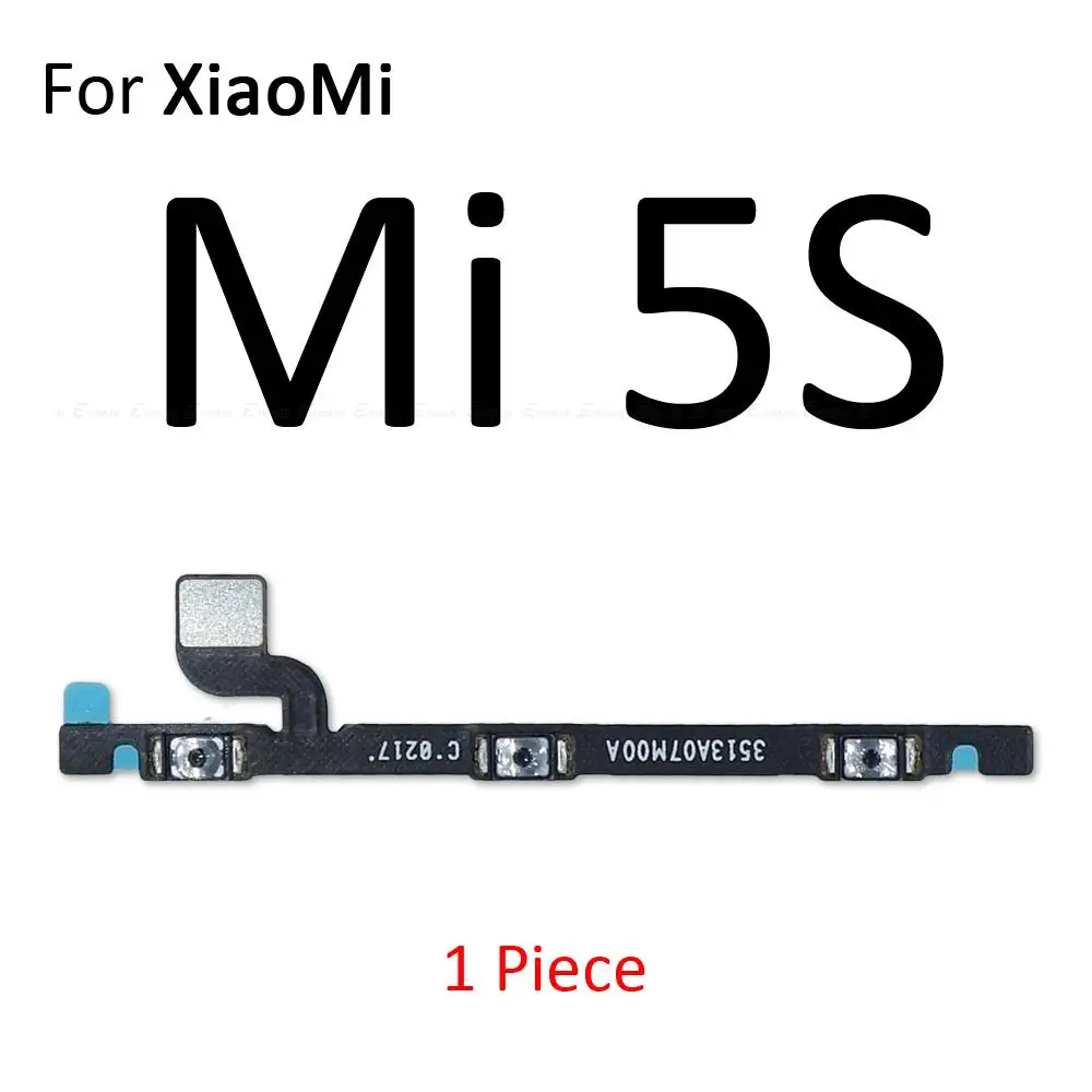 التبديل موصل على زر إيقاف حجم زر الكابلات المرنة ل XiaoMi Mi 5 5C 5S Plus 4 4C 4i 4S Mix 4 3 2S Max 3 2