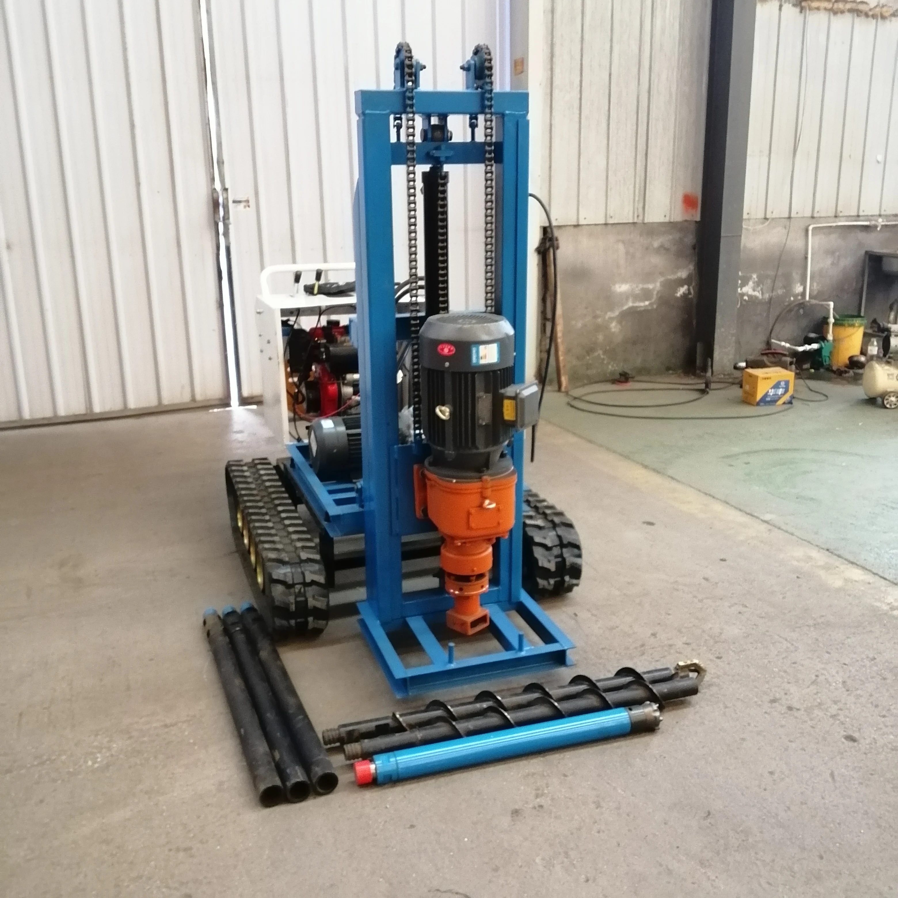 تخصيص بيع جيدا 22HP 40M 60mm قضبان الحفر الزاحف الهيدروليكية بيع