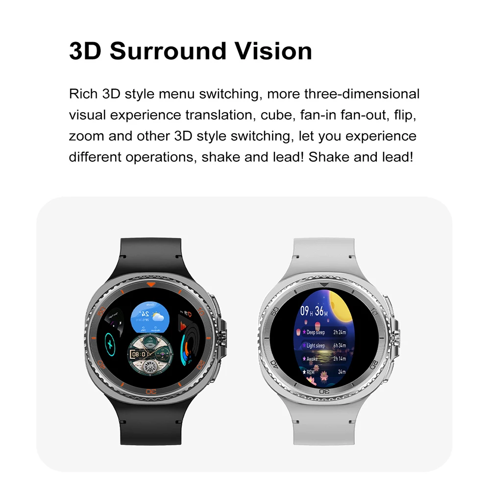 الأصلي DT WATCH 8 الترا ساعة ذكية 46 مللي متر الرجال لتحديد المواقع تتبع NFC تشغيل الفيديو ساعة ذكية الصحة المقتفي BT دعوة ساعة ذكية 2025