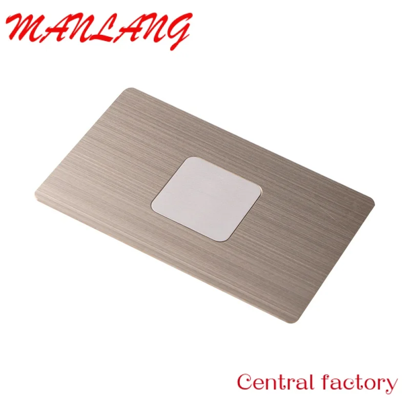 Rfid N etal Hybrid One Card Contactls N Card etal N, tarjeta etal en blanco habilitada