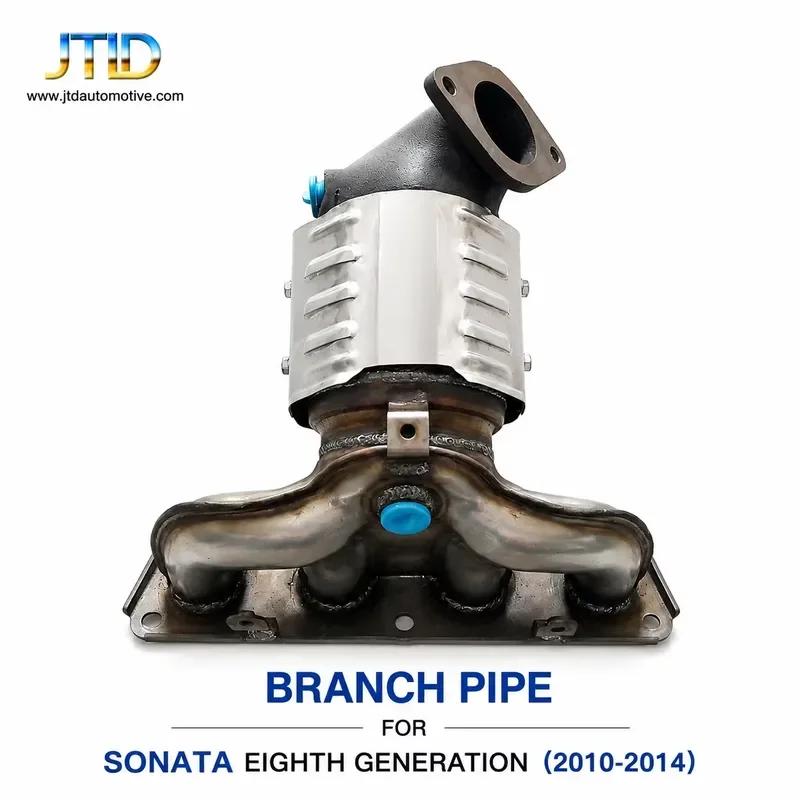 High Performance Exhaust Manifold Catalytic Converter for Sonata 8th Gen 2.4L Direct Fit Stainless Steel Emission Device
