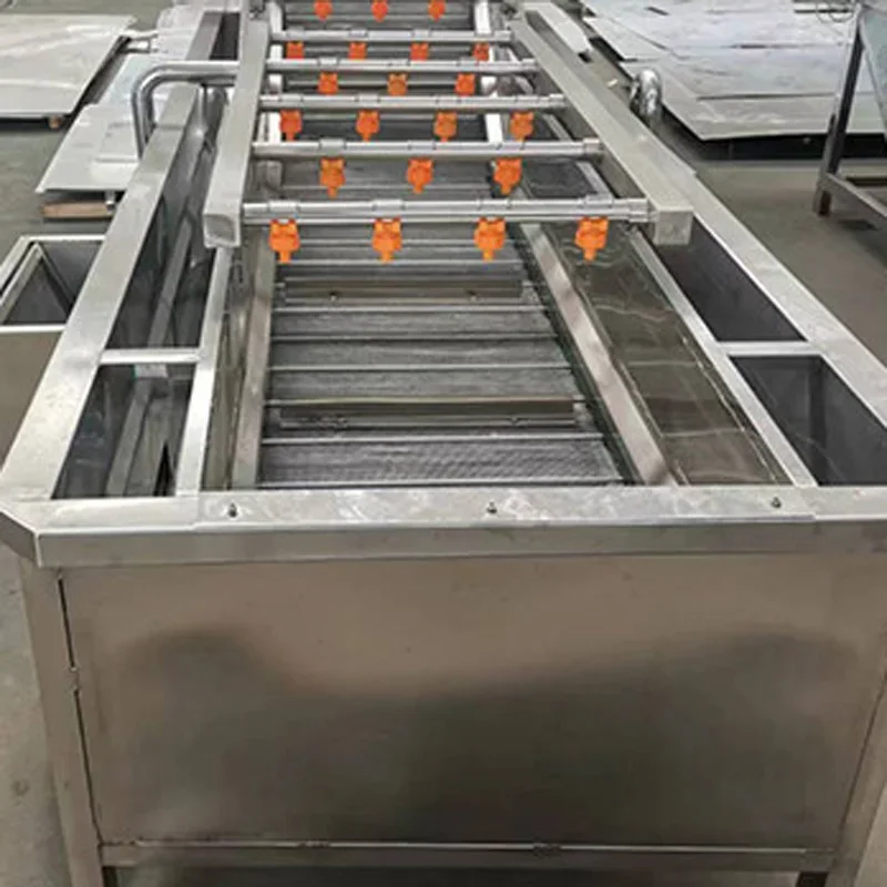 Fruit and Vegetable Bubble Washer, Multifunctional Fruit and Vegetable Washing Equipment, Fully Automatic Commercial(Customized)
