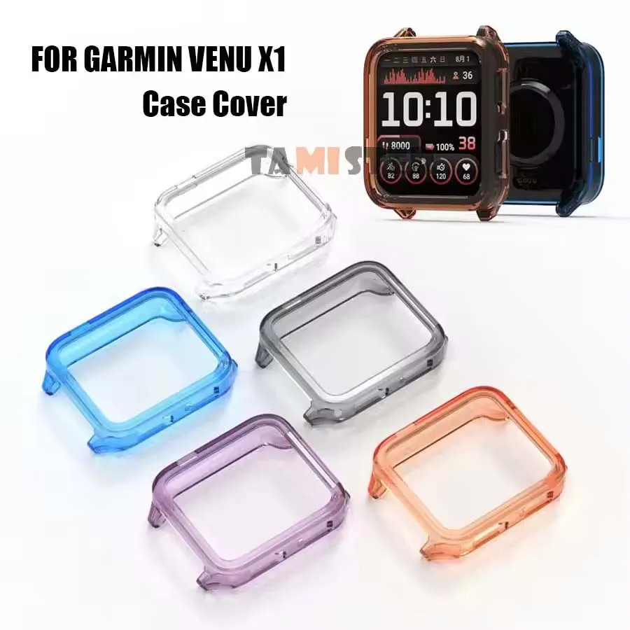 For Garmin Venu X1 Case Cover Soft TPU Protective Shell Frame For Garmin VENU X1 Smart Watch Protector Bumper Case Accessories