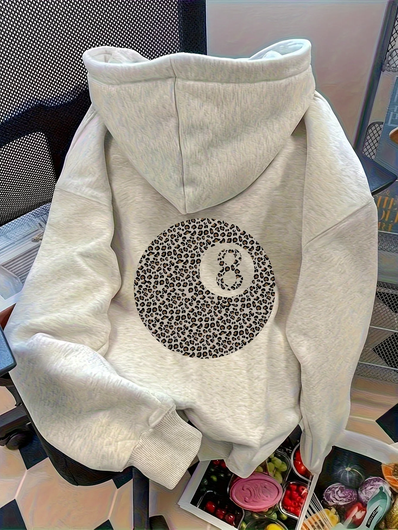 

Billiards Graphic Printing Autumn and Winter Cotton Men's and Women's Hoodies Casual Outdoor Street Sports Training Brand Trend