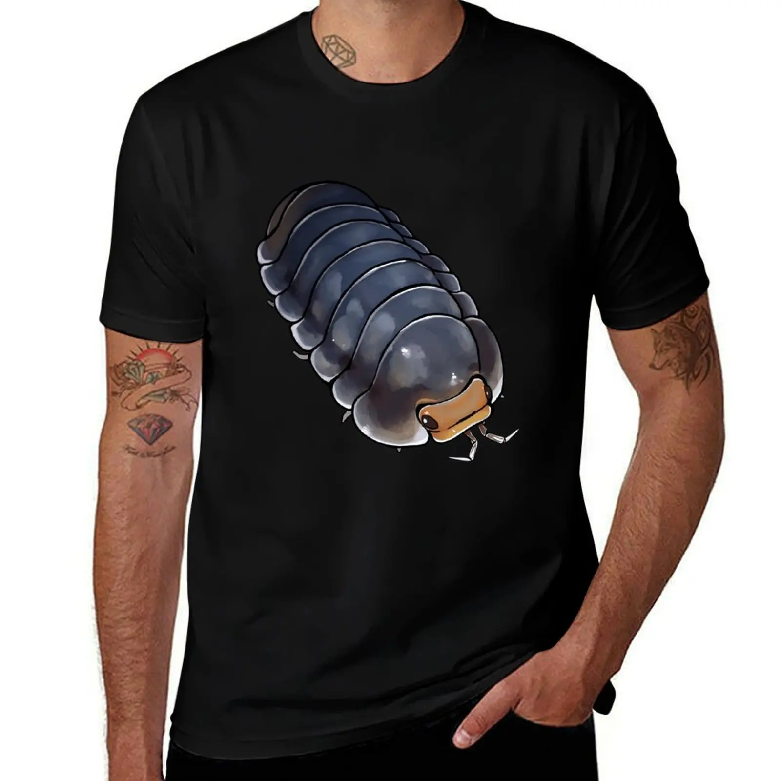 Cubaris Pak Chong Isopod T-Shirt Plus Size Solid Color T-Shirt