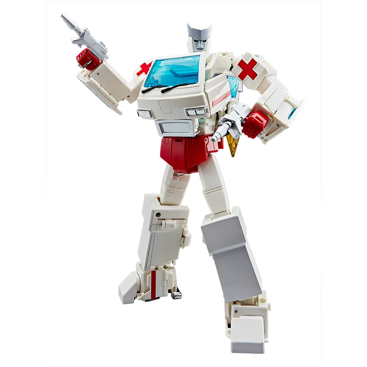 [In Stock]WJWeiShuang W8097 Transformation 28CM MPP30 MPP-30 KO masterpiece MP30 Oversized alloy part Ambulance Ratchet