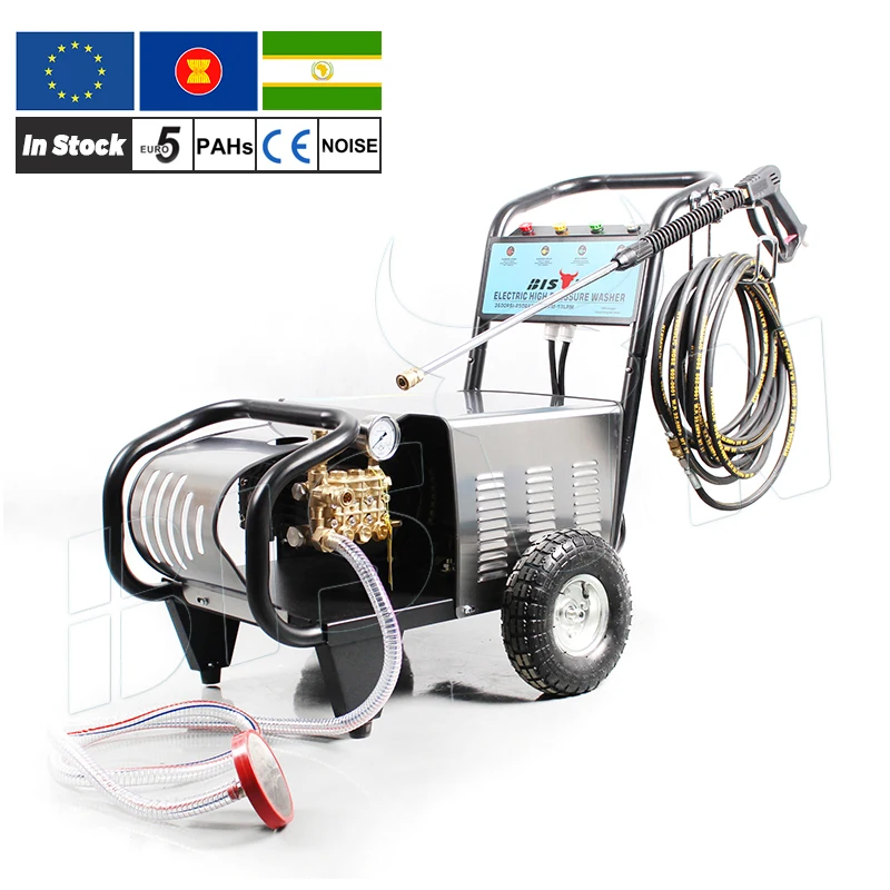 

Suppliers Industrial Electric Single Phase 3kw 1450rpm Car High Pressure Car Washer Machine 150 Bar 160 Bar