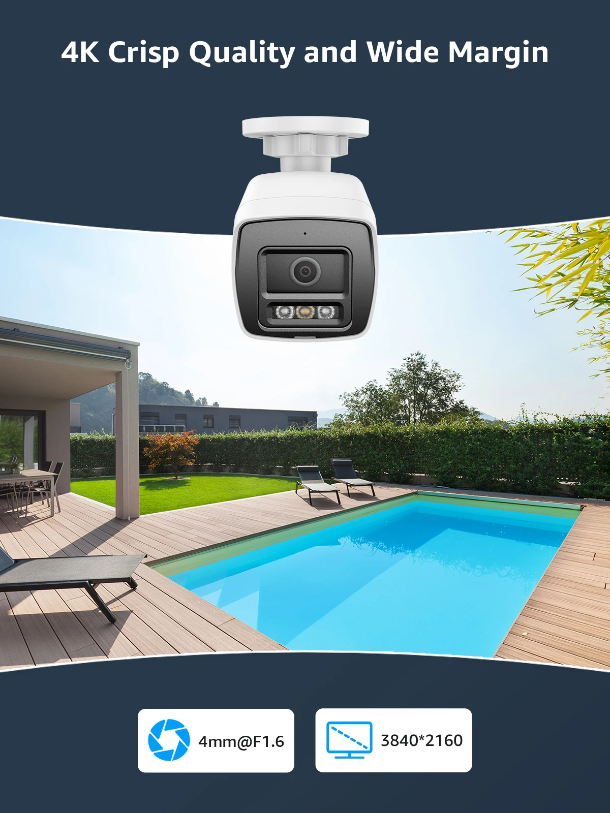 ANNKE 4K POE Videoüberwachungssystem 8CH NVR Mit 8MP 12MP Sicherheitskameras CCTV-Kit Audioaufnahme IP-Kamera Zwei-Wege-Audio