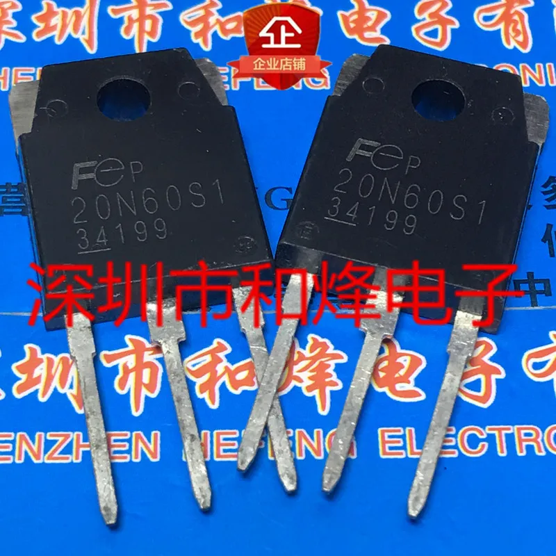 5PCS-10PCS FMH20N60S1 20N60S1 TO-3P 600V 20A NEW AND ORIGINAL ON STOCK