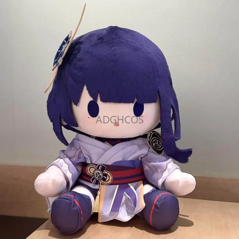 

Официальная плюшевая игрушка Genshin Impact Райдэн Шогун, 40 см, сменная одежда, коллекционная подушка для фанатов