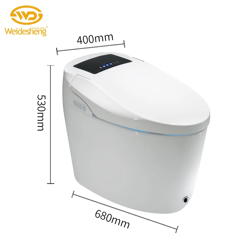 Nowoczesne elektroniczne elementy sanitarnieścienny Nowoczesne ekonomiczne toalety inteligentne toalety w niskiej cenie