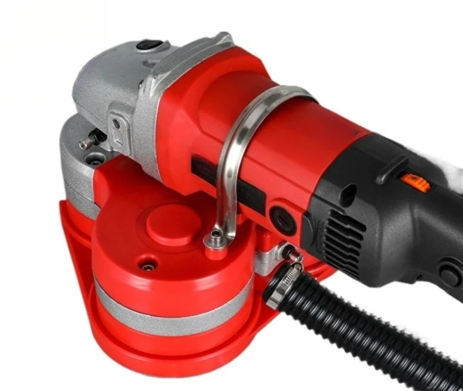 Cement Floor Grinder Concrete Artifact, Hand-held Three-head Dust-free Grinder, Small Ground Grinder