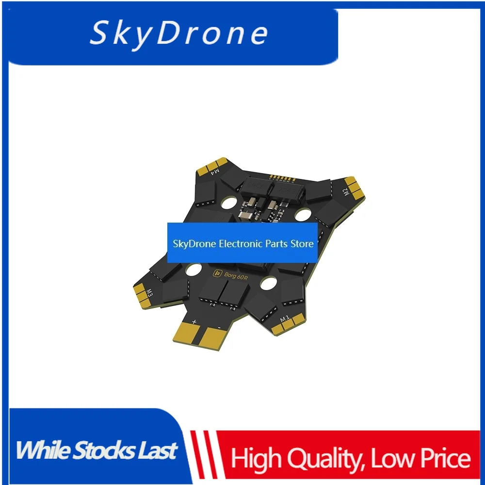 SkyDEliFlight Borg 60R 3-8S 4-IN-1 ESC With 20x20mm Mounting Holes For FPV Racing Parts
