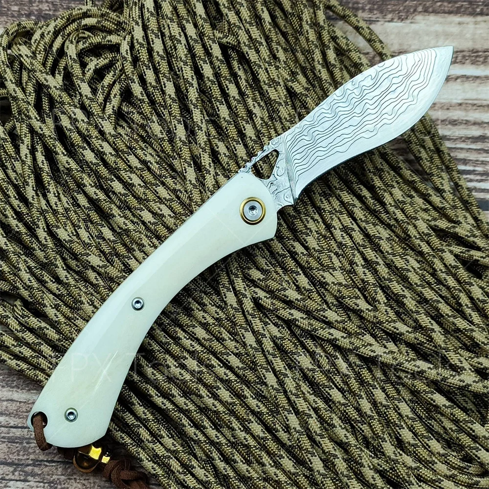 Faca Dobrável de Aço com Padrã - Vintage Collectible Pocket Knives avaliação e preço