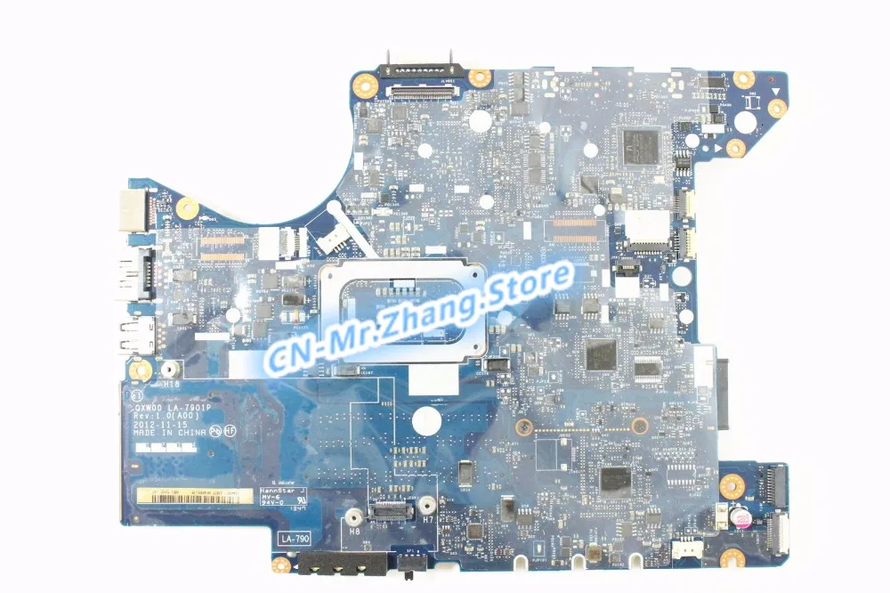 FOR DELL E5430 Laptop Motherboard CN-034C90 034C90 34C90 QXW00 LA-7901P PGA989 DDR3