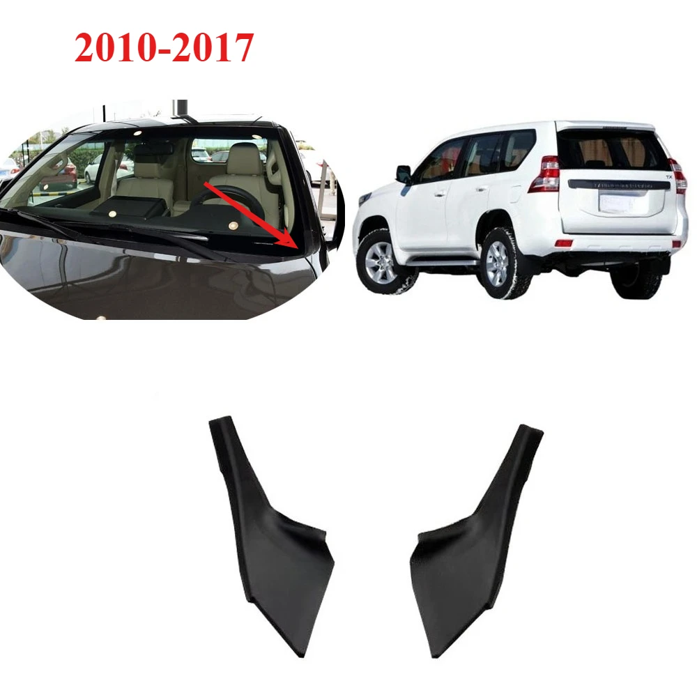 1 Piece Front Windows Sreen Water Deflector Deck Plate for Toyota Land Cruiser Prado LC150 2010-2017 Windshield Side Trim