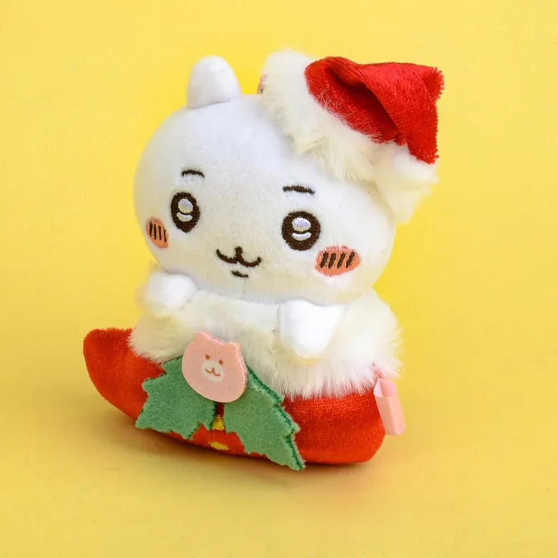 Chiikawa bambola carina calza di Natale peluche borsa regalo di Natale decorazione portachiavi Hachiware Usagi Usagi ciondolo