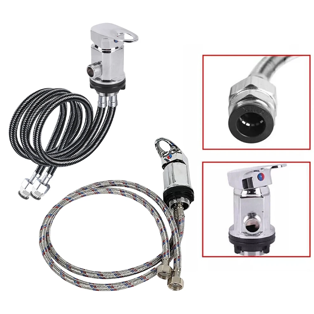 Efficient Shower Mixer Tap for RV and Camper 1500mm Length with User Friendly Design for Easy Operation and Installation
