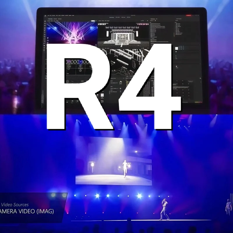 

New Version Depence R4 Dongle D4 Software Stage Lighting Visualization Design Free Update