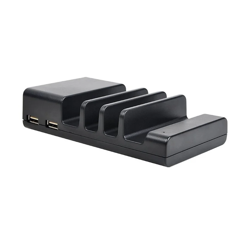 Imagem -06 - Multi Port Usb Phone Charger Holder Portas Station Dock Stand Hub Base para Telefone Tabelas Relógio Power Bank Charger Carregamento Rápido