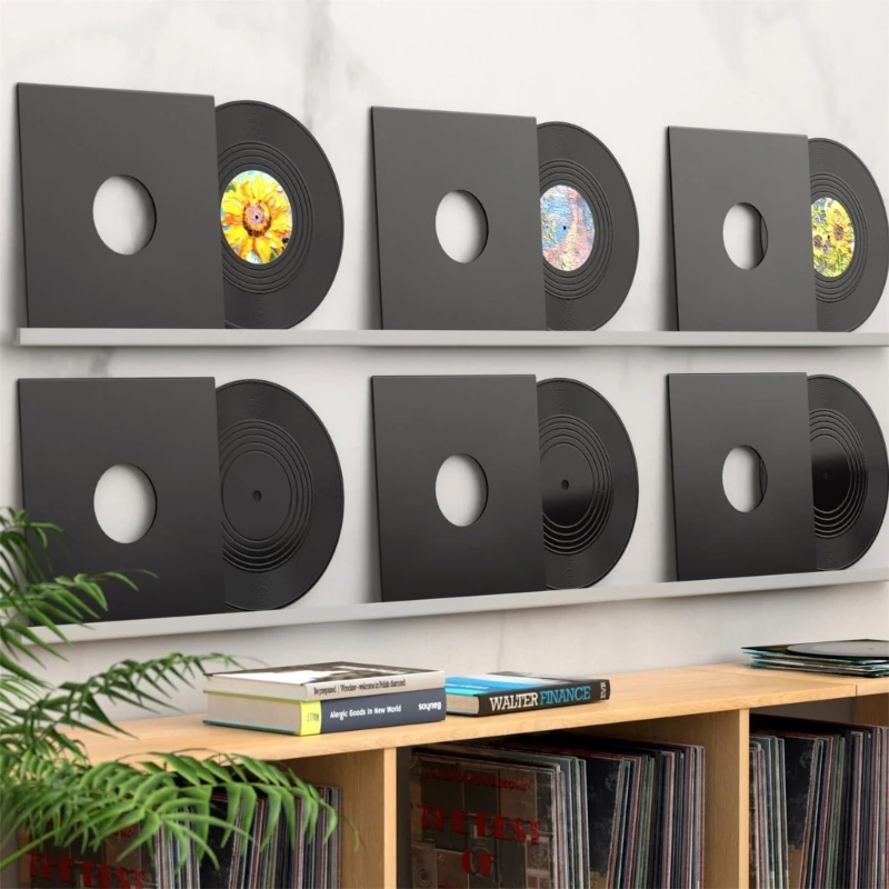 7Inch Decorative Records Long-Playing Record Decorations Record Decors Plastic Discs Record Craft for Music Themed Rooms