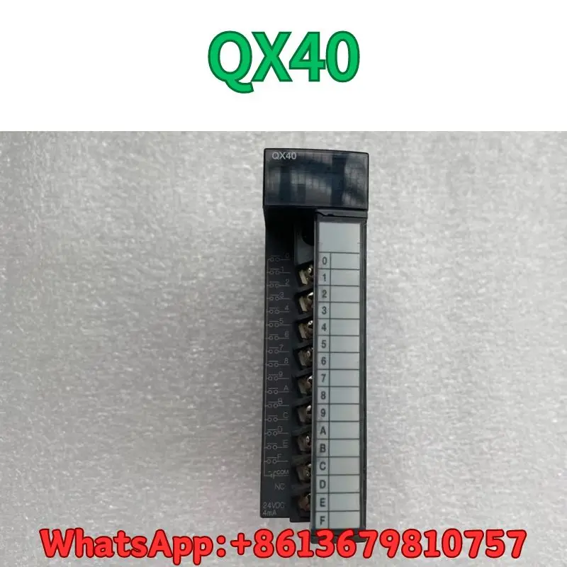 

second-hand Q-series input module QX40 test OK Fast Shipping