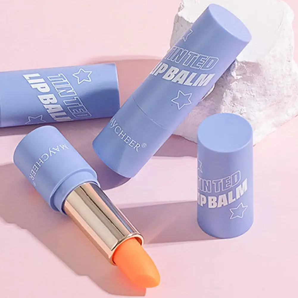 Bálsamo labial que cambia de Color, hidratante, de larga duración, antiadherente, gradiente, nutritivo, antisecado, cosmético para el cuidado de los labios ﻿