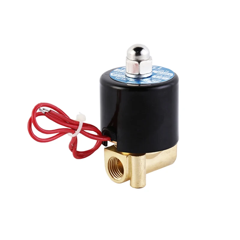 

1/8" 1/4" Brass Solenoid Valve 24V 12V 220V 110V Normally Closed Solenoid Valve